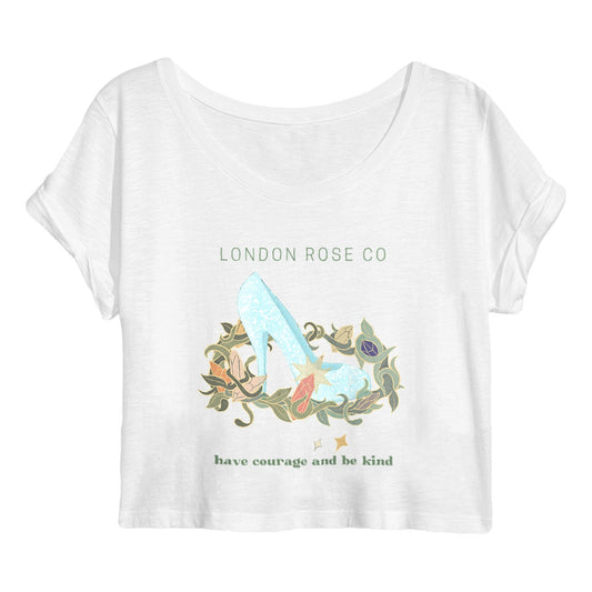 have courage cropped tee